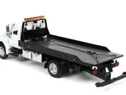International DuraStar 4400 Flatbed Tow Truck White 1/24 Diecast Model Jada 34040