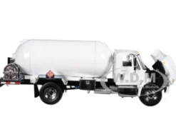 International DuraStar with Propane Body White 1/34 Diecast Model First Gear 10-4059