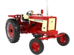 International Harvester 504 Tractor with Rear Wheel Weights Red "Classic Series" 1/16 Diecast Model by SpecCast