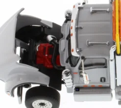 International HX520 Day Cab Tandem Tractor Light Grey 1/50 Diecast Model Diecast Masters 71005