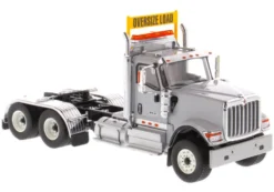 International HX520 Day Cab Tandem Tractor Light Grey 1/50 Diecast Model Diecast Masters 71005