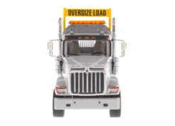 International HX520 Day Cab Tandem Tractor Light Grey 1/50 Diecast Model Diecast Masters 71005