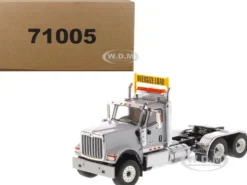 International HX520 Day Cab Tandem Tractor Light Grey 1/50 Diecast Model Diecast Masters 71005