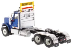 International HX520 Day Cab Tandem Tractor Blue 1/50 Diecast Model Diecast Masters 71004