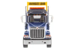 International HX520 Day Cab Tandem Tractor Blue 1/50 Diecast Model Diecast Masters 71004