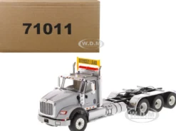 International HX620 Day Cab Tridem Tractor Light Grey 1/50 Diecast Model Diecast Masters 71011
