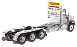 International HX620 Day Cab Tridem Tractor Light Grey 1/50 Diecast Model Diecast Masters 71011
