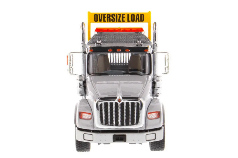 International HX620 Day Cab Tridem Tractor Light Grey 1/50 Diecast Model Diecast Masters 71011
