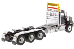 International HX620 Day Cab Tridem Tractor Black 1/50 Diecast Model Diecast Masters 71009