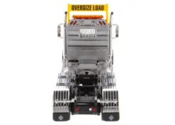 International HX620 Day Cab Tridem Tractor Black 1/50 Diecast Model Diecast Masters 71009