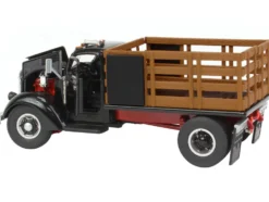 International KB-8 Truck Black Stake Body 1/50 Diecast Model Speccast 39512