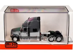 2010 International Lonestar Truck Tractor Gray and Light Gray Two-Tone 1/64 Diecast Model by IXO Models