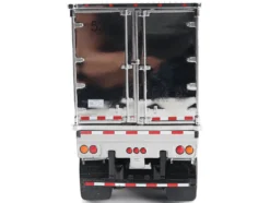 International Lonestar Truck with Sleeper Silver Metallic with