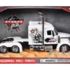 International Lonestar Truck Tractor White "PBR Professional Bull Riders" 1/43 Diecast Model by New Ray