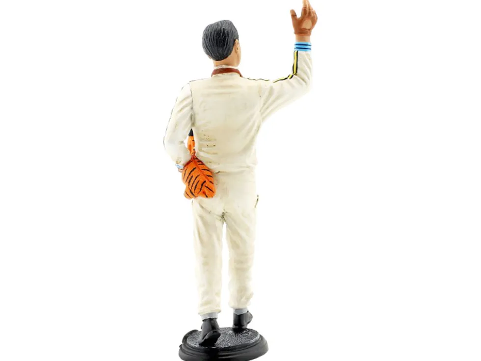 Jack Brabham Figurine Winner French Grand Prix Formula One F1 1966 1/18 Scale Models Le Mans Miniatures 118029