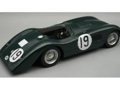 Jaguar C-Type Longtail #19 Peter Whitehead - Ian Stewart "24 Hours of Le Mans" (1952) "Mythos Series" with Display Case Limited Edition to 55 pieces Worldwide 1/18 Model Car by Tecnomodel