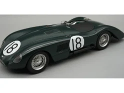 Jaguar C-Type Longtail #18 Tony Rolt - Duncan Hamilton "24 Hours of Le Mans" (1952) "Mythos Series" with Display Case Limited Edition to 55 pieces Worldwide 1/18 Model Car by Tecnomodel