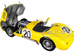 Jaguar C-Type #20 Roger Laurent Charles de Tornaco 24 Hours Le Mans France 1953 Jaguar Racing Team Limited Edition 1000 pieces Worldwide 1/18 Diecast Model Car CMC 194