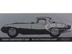 1963 Jaguar Lightweight E-Type #47 "Coombs 4 WPD" 1/18 Diecast Model Car Paragon Models 98341