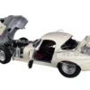 Jaguar Lightweight E Type Roadster RHD Right Hand Drive White 1/18 Model Car Autoart 73649