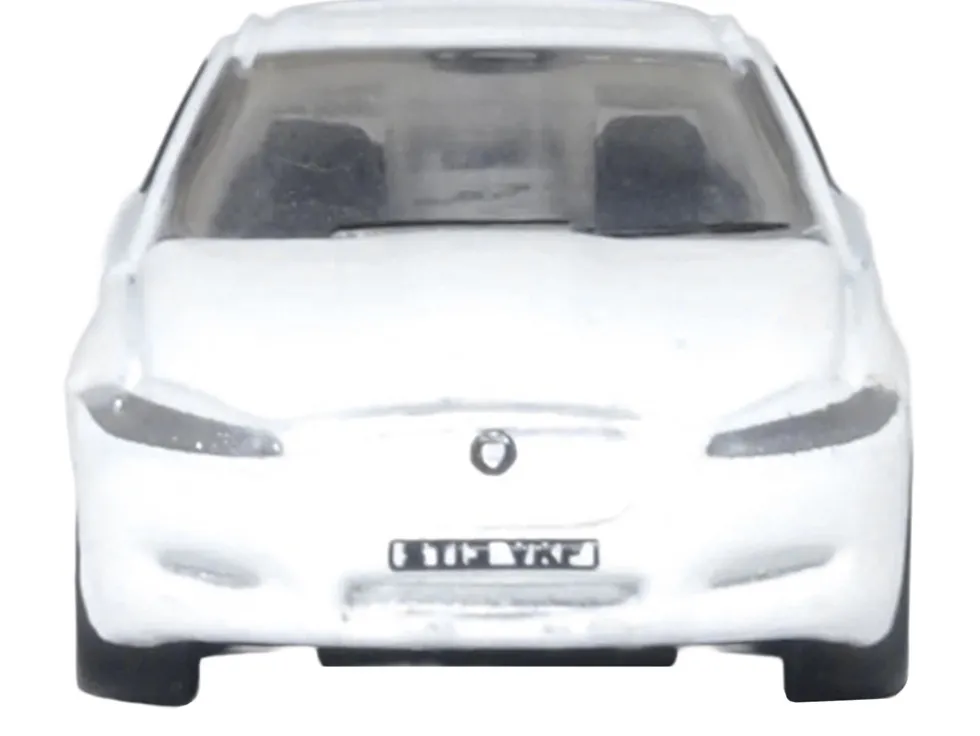 Jaguar XF RHD (Right Hand Drive) Polaris White 1/148 (N) Scale Diecast Model Car by Oxford Diecast