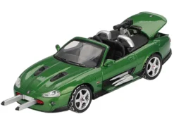 Jaguar XKR Green Metallic 007 James Bond "Die Another Day" (2002) Movie Limited Edition 1/64 Diecast Model Car by Mini GT