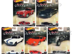Jay Leno’s Garage 5 piece Set Car Culture Series Diecast Model Cars Hot Wheels FPY86-957N