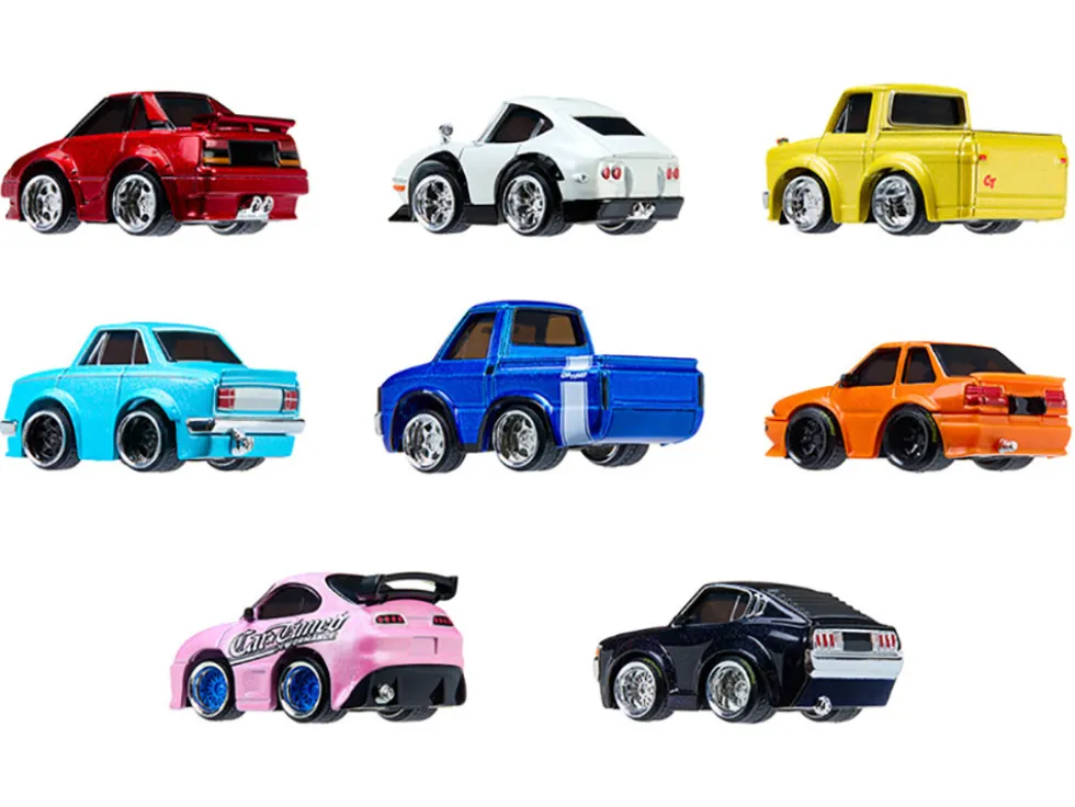 JDM Tuners Series 4 Set of 8 Pieces Diecast Model Cars by CarTuned