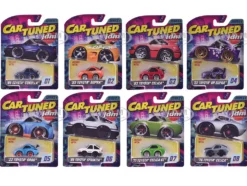 JDM Tuners Series 1 Set of 8 Pieces Diecast Model Cars by CarTuned