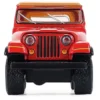 1980 Jeep CJ-7 Laredo Red with Tan Top "All Terrain" Series 17 1/64 Diecast Model Car by Greenlight
