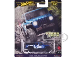 2020 Jeep Gladiator Pickup Truck Blue Metallic "MOPAR" "Terra Trek" Series Diecast Model Car by Hot Wheels