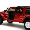 2020 Jeep Gladiator Pickup Truck Candy Red Pink Slips Series 1/32 Diecast Model Car Jada 35364