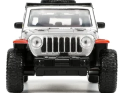2020 Jeep Gladiator Pickup Truck Silver Colossus Diecast Figurine X-Men Marvel Hollywood Rides Series 1/32 Diecast Model Car Jada 33363