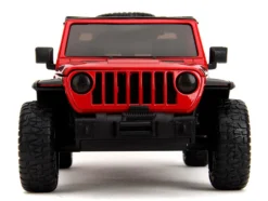 2020 Jeep Gladiator Rubicon Pickup Truck Red with Black Top and Extra Wheels 