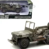 Jeep Willys USA Army Green 1/4 Ton 1/32 Diecast Model New Ray 54133