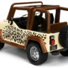 1992 Jeep Wrangler Tan Brown Graphics Extra Wheels Just Trucks Series 1/24 Diecast Model Car Jada 32426