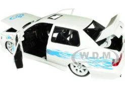 Jesse's Volkswagen Jetta White Fast Furious Movie 1/24 Diecast Model Car Jada 99591