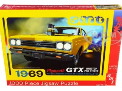 Jigsaw Puzzle 1969 Plymouth GTX Hardtop Pro Street MODEL BOX PUZZLE 1000 piece AMT AWAC009-GTX