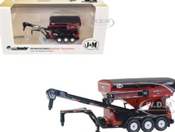 J&M SpeedTender LC 390 Bulk Seed Tender Red 1/64 Diecast Model by SpecCast