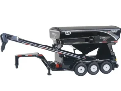 J&M SpeedTender LC 390 Bulk Seed Tender Black 1/64 Diecast Model by SpecCast