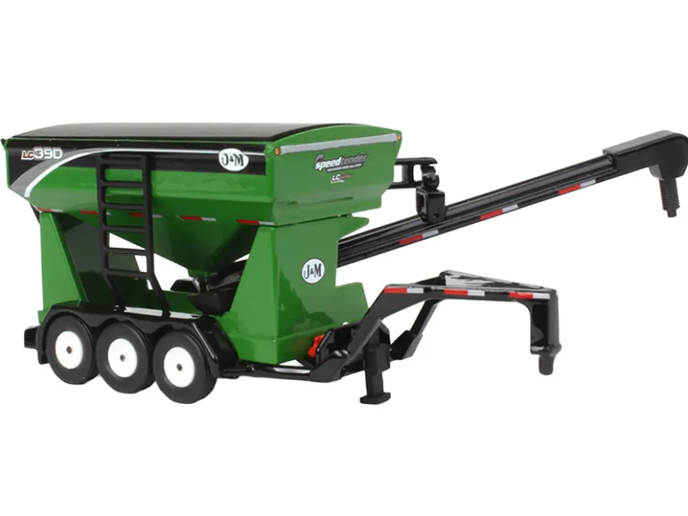 J&M SpeedTender LC 390 Bulk Seed Tender Green 1/64 Diecast Model by SpecCast
