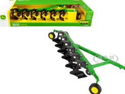 John Deere 3600 6-Bottom Plow Green 1/16 Diecast Model ERTL TOMY 45739