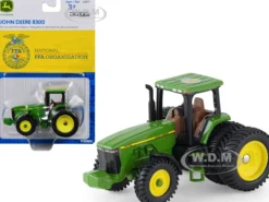 John Deere 8300 Dual Wheel Tractor Green National FFA Organization Series 1/64 Diecast Model ERTL TOMY 45877