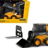 John Deere 320E Wheeled Skid Steer Fork Bucket Work Tools Prestige Collection 1/16 Diecast Model ERTL TOMY 45461