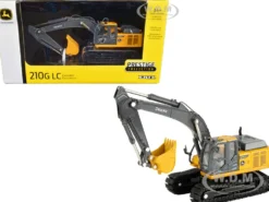 John Deere 210G LC Tracked Excavator Yellow Prestige Collection 1/50 Diecast Model ERTL TOMY 45842