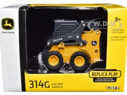 John Deere 314G Skid Steer Loader 1/32 Diecast Model ERTL TOMY 45562