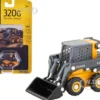 John Deere 320G Skid Steer Yellow and Gray 1/64 Diecast Model by ERTL TOMY
