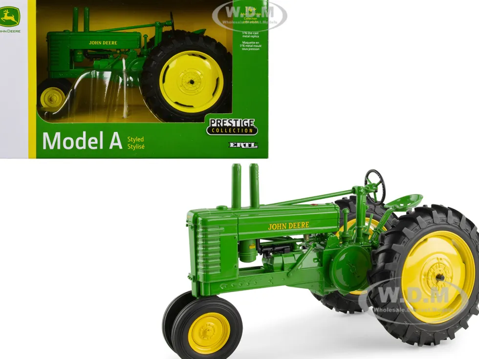John Deere Model A Tractor Green Prestige Collection 1/16 Diecast Model ERTL TOMY 45850