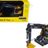 John Deere 145 P-Tier Excavator Yellow and Gray "Prestige Collection" 1/50 Diecast Model by ERTL TOMY