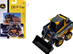 John Deere 330 P-Tier Skid Steer Loader Yellow 1/50 Diecast Model by ERTL TOMY